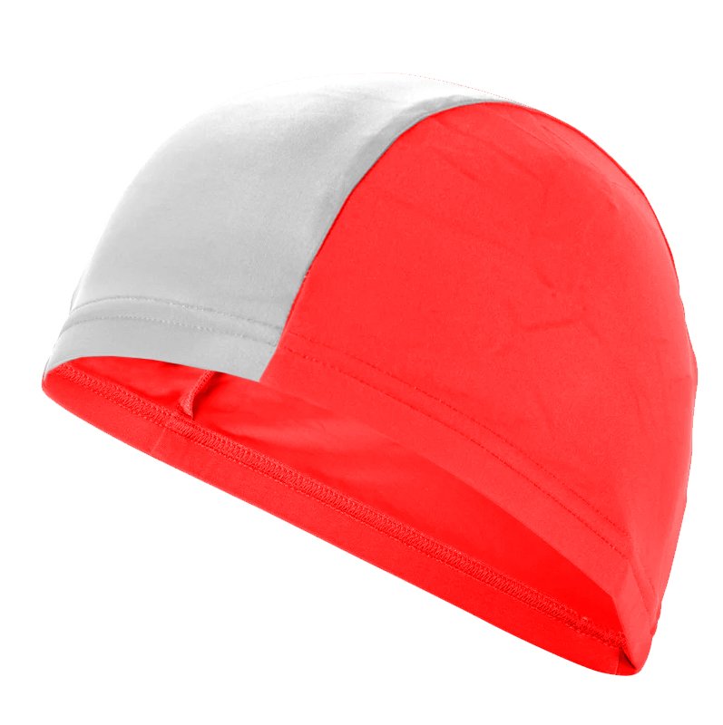 Koupací čepice POLY SR 1901 Varianta: Bílá/červená