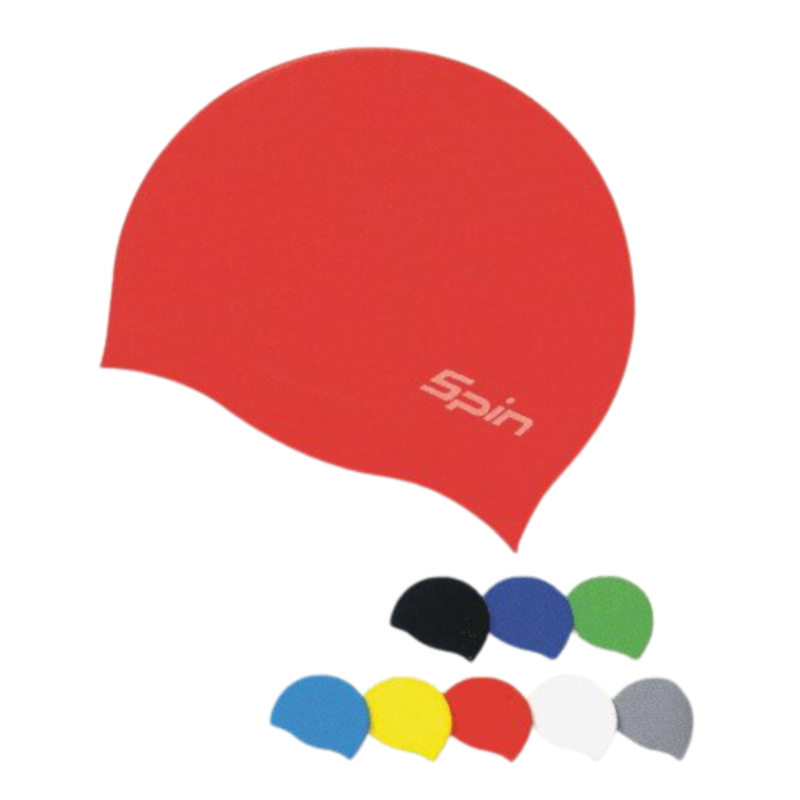 Koupací čepice SILICON SPIN 1127 Barva: Červená