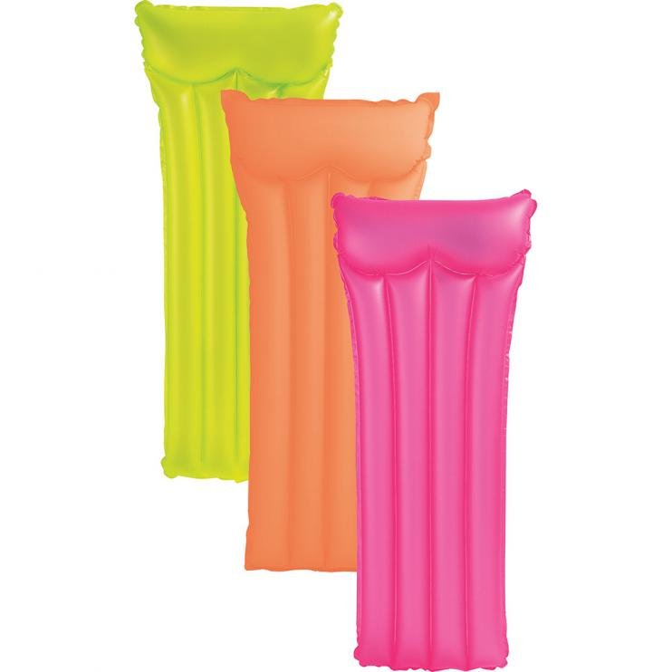 Lehátko nafukovací NEON INTEX 59717 183 x 69cm Barva: Zelená