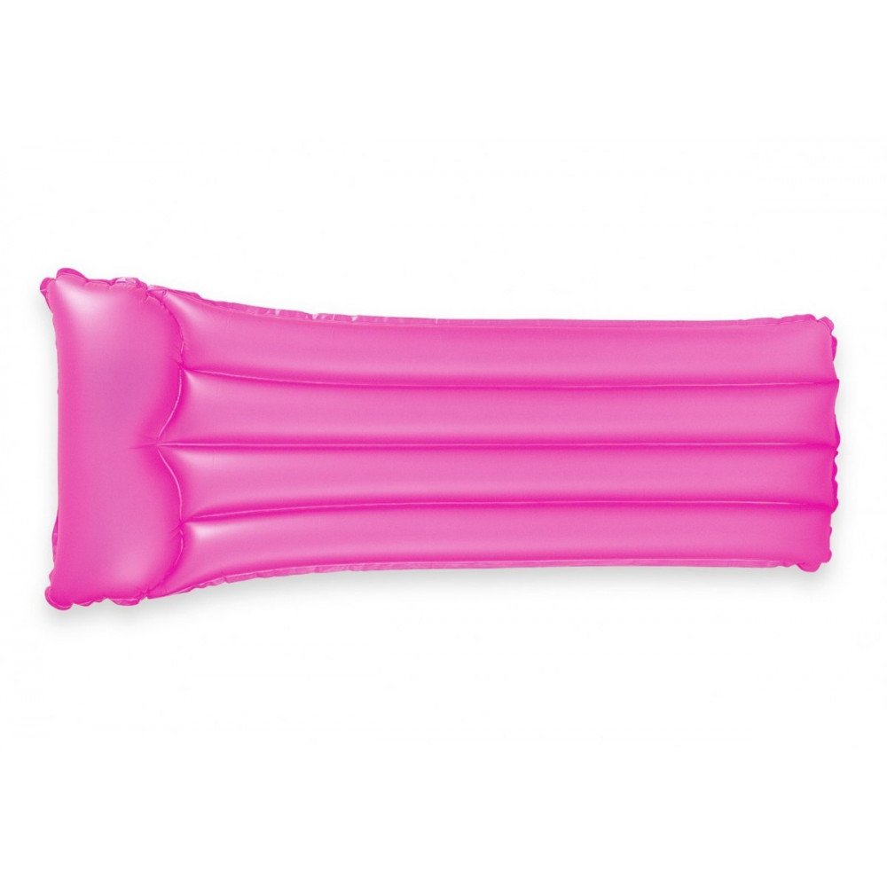 Lehátko nafukovací NEON INTEX 59717 183 x 69cm Barva: Růžová