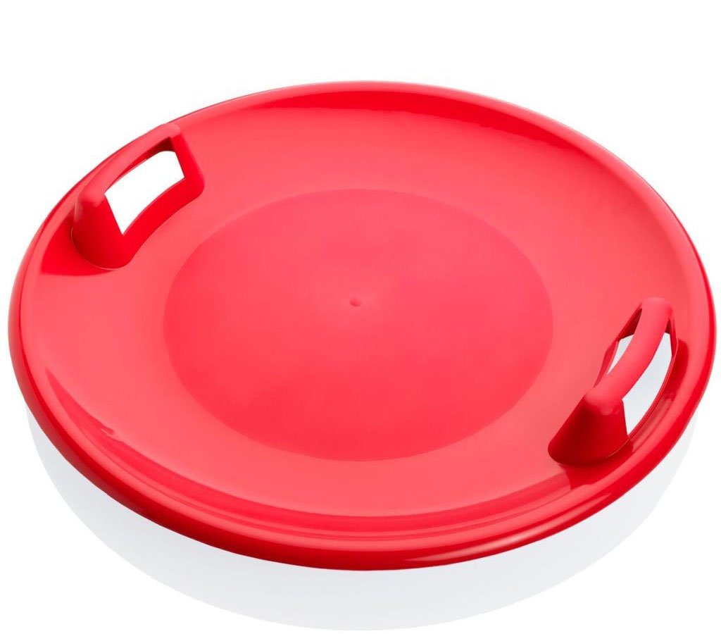 Sáňkovací talíř disk SUPER STAR Barva: Červená