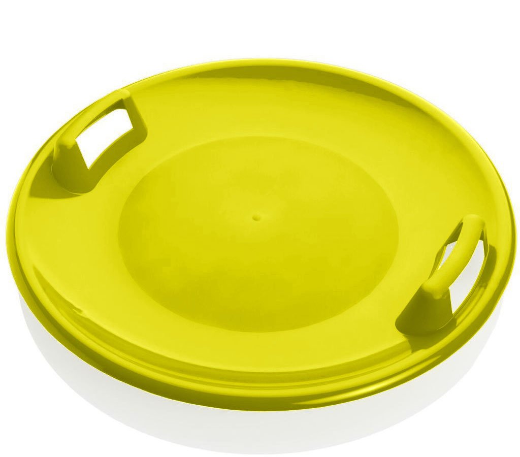 Sáňkovací talíř disk SUPER STAR Barva: Žlutá