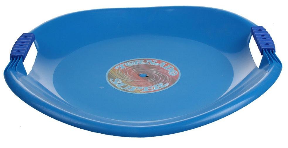 Sáňkovací talíř TORNÁDO SUPER PLASTKON 56 cm Barva: Modrá
