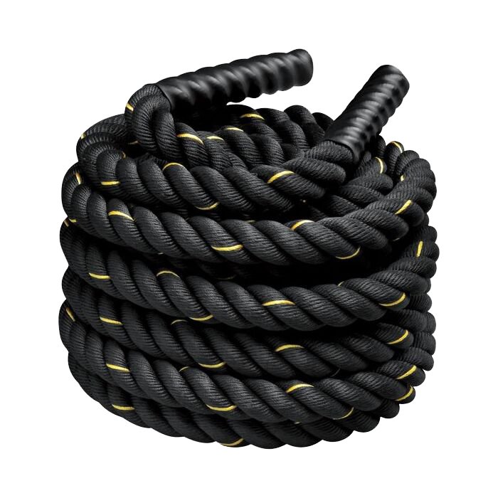 Lano na cvičení SEDCO BATTLE ROPE - dia. 50 mm 9m Barva: Černá, Varianta: 15 m