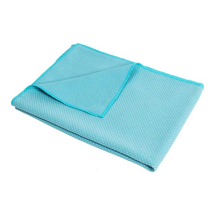 YOGA Antislip ručník P2I 170x60 cm modrý Barva: Modrá