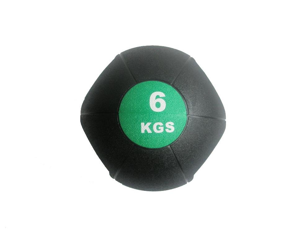 Míč medicinbal dual grip 6 kg