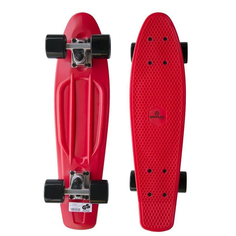 Penny board Spartan Plastic 206 Barva: Červená