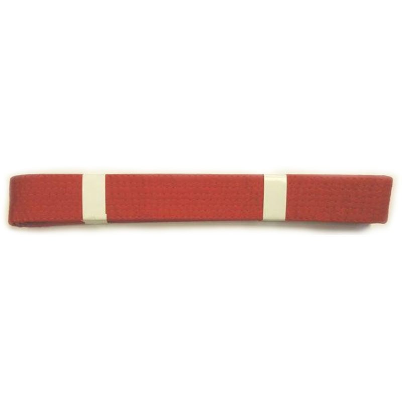 Pásek ke kimonu JUDO v.3 ČERVENÁ Barva: Červená