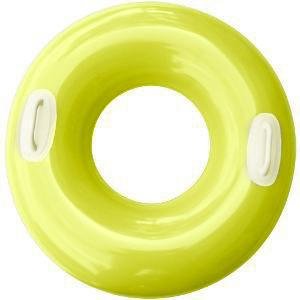 Kruh plavací INTEX s držadlem 76cm Barva: Žlutá