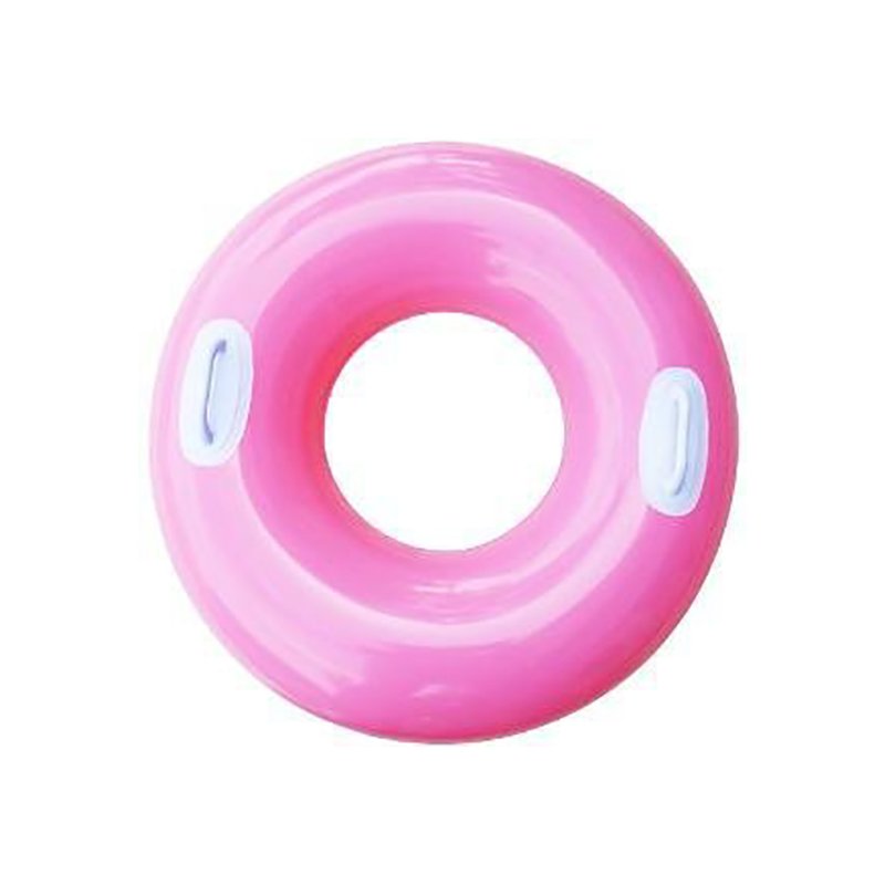 Kruh plavací INTEX s držadlem 76cm Barva: Růžová
