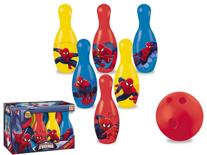 Dětské kuželky MONDO 28075 SPIDERMAN Varianta: 1