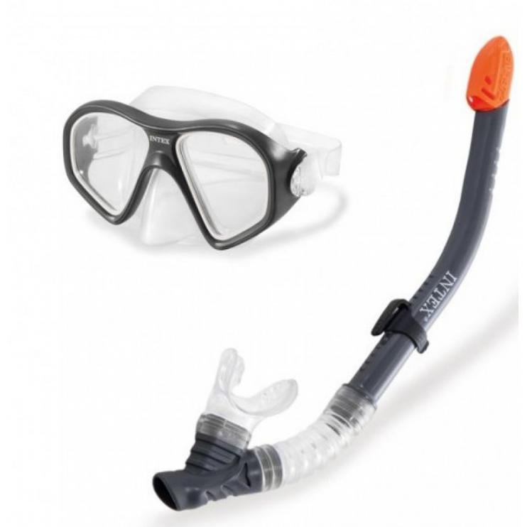 Potápěčský SET Intex 55648 REEF RIDER Varianta: Černá/šedá