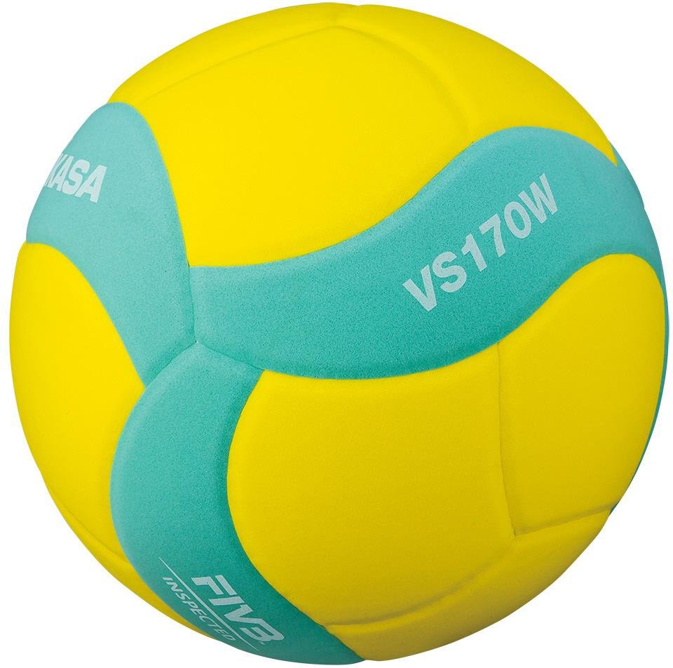 Míč volejbalový MIKASA VS170W Barva: Zelená