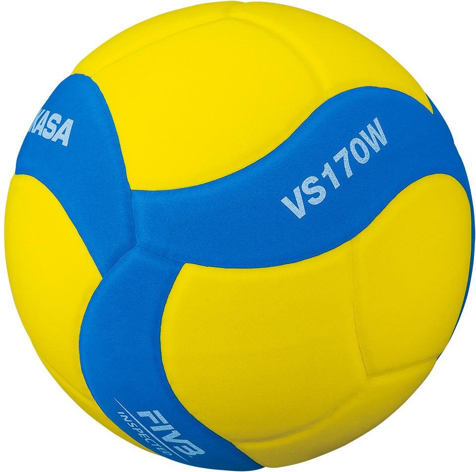 Míč volejbalový MIKASA VS170W Barva: Modrá