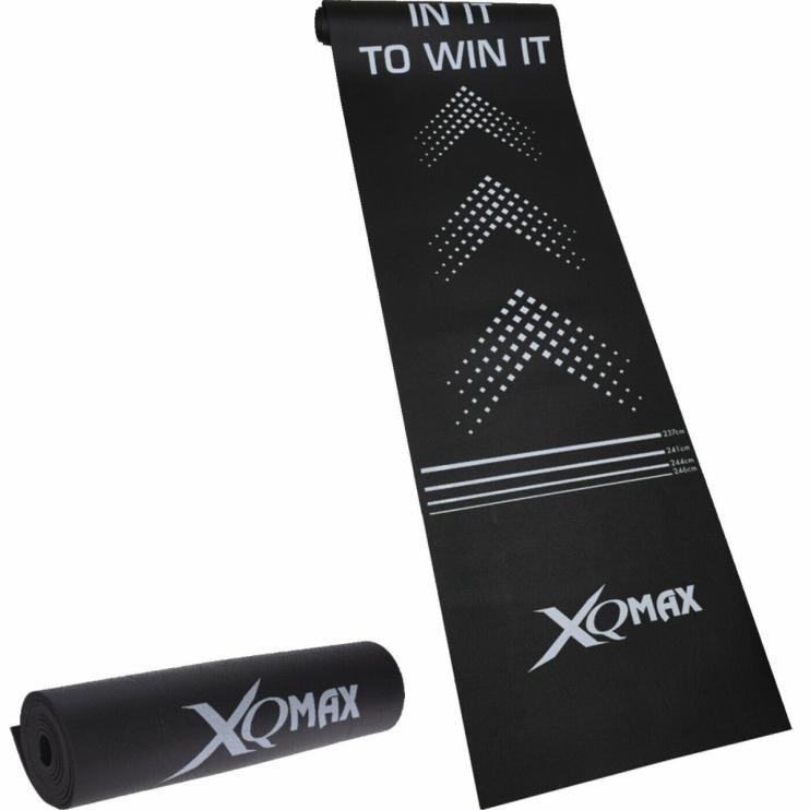 Podložka/koberec na šipky XQ MAX DARTMAT 62 x 300 cm Barva: Černá