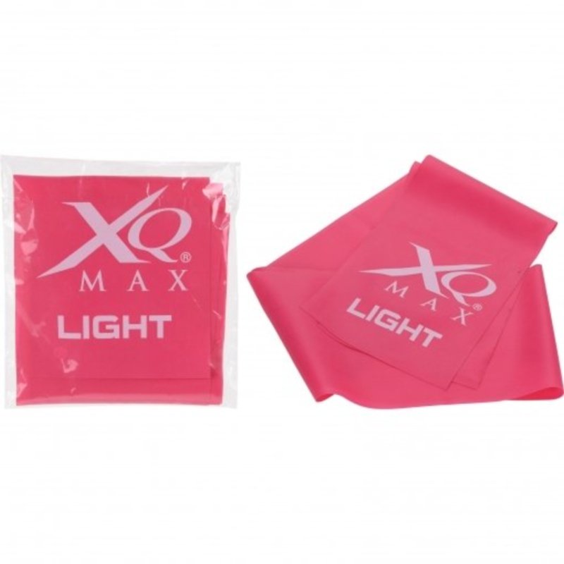 Odporová fitness aerobic guma XQ Max Light Barva: Růžová