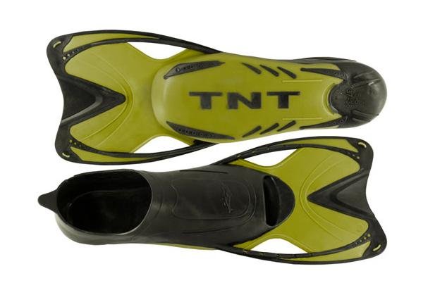 Ploutve plavecké TNT SHORT 35-36 Barva: Žlutá