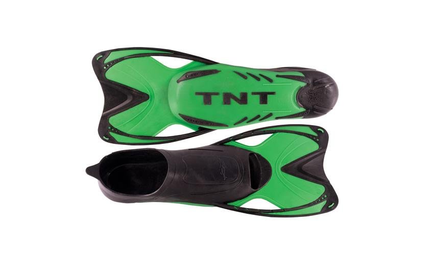 Ploutve plavecké TNT SHORT 45-46 Barva: Zelená