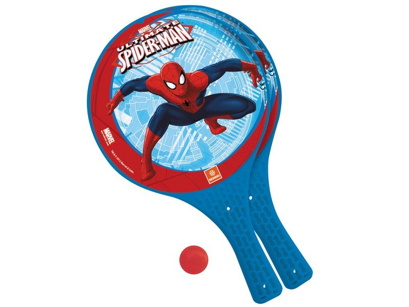 Plážový tenis SPIDERMAN MONDO Barva: Modrá, Varianta: Spiderman
