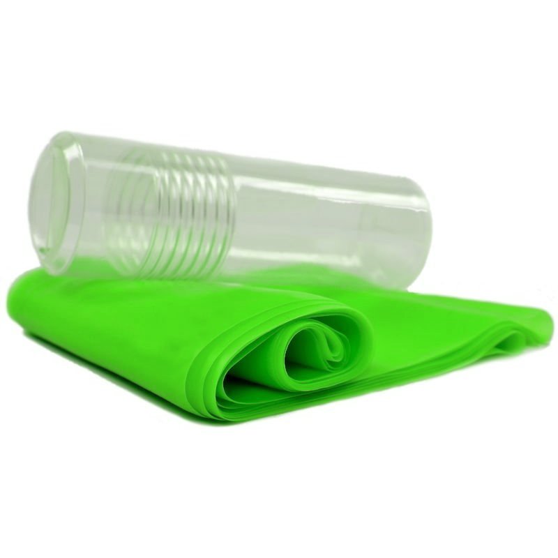 Expander - aerobic LATEX SEDCO - 150x15 cm - PVC doza Barva: Zelená, Varianta: 0,35 mm