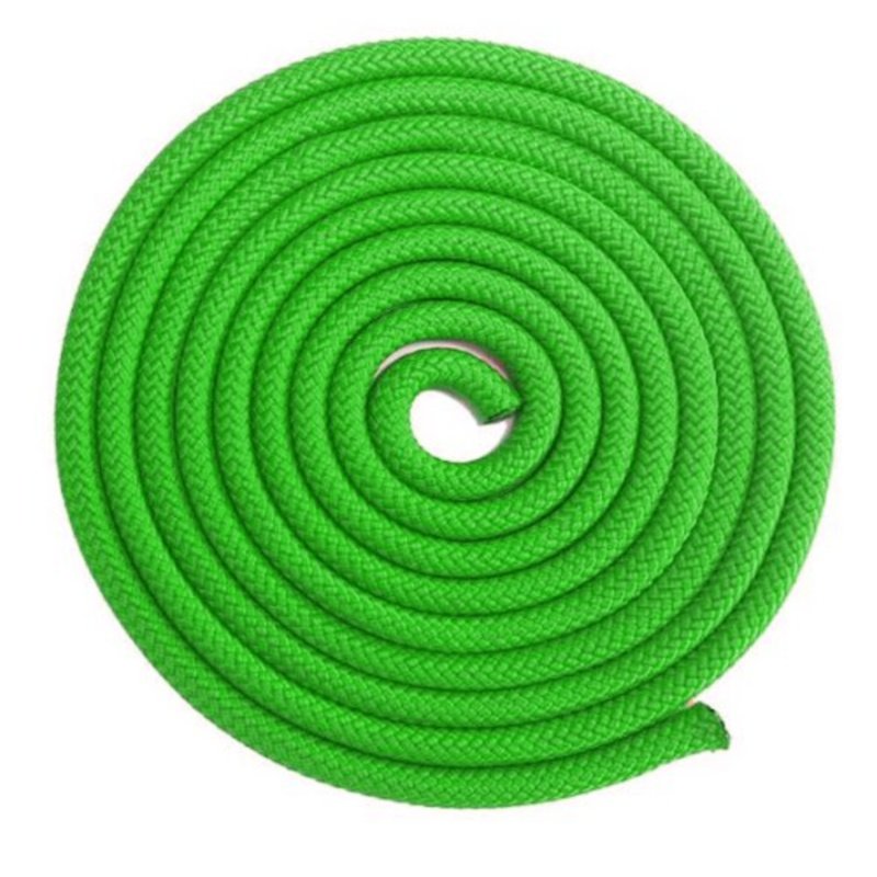 Gymnastické bavlněné švihadlo Sedco 3m Barva: Zelená