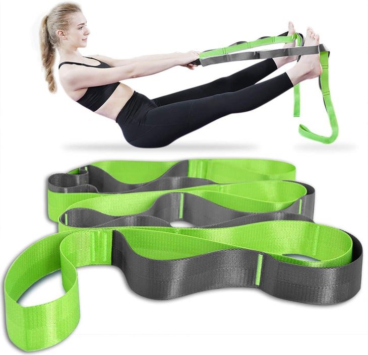 Popruh na jógu YOGA SEDCO STRETCH STRAP 220x3,8 cm Varianta: 1