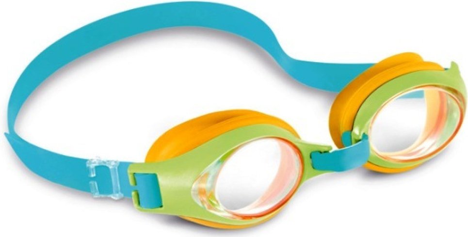 Dětské plavecké brýlé INTEX 55611 JUNIOR Varianta: Oranžová/zelená