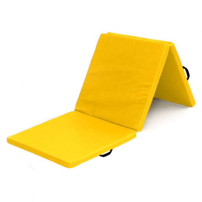 Žíněnka skládací třídílná SEDCO 183x60x4 cm Barva: Žlutá