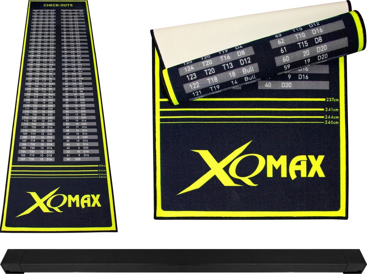 Podložka/koberec na šipky XQ MAX Oche Checkout Dartmat Barva: Zelená