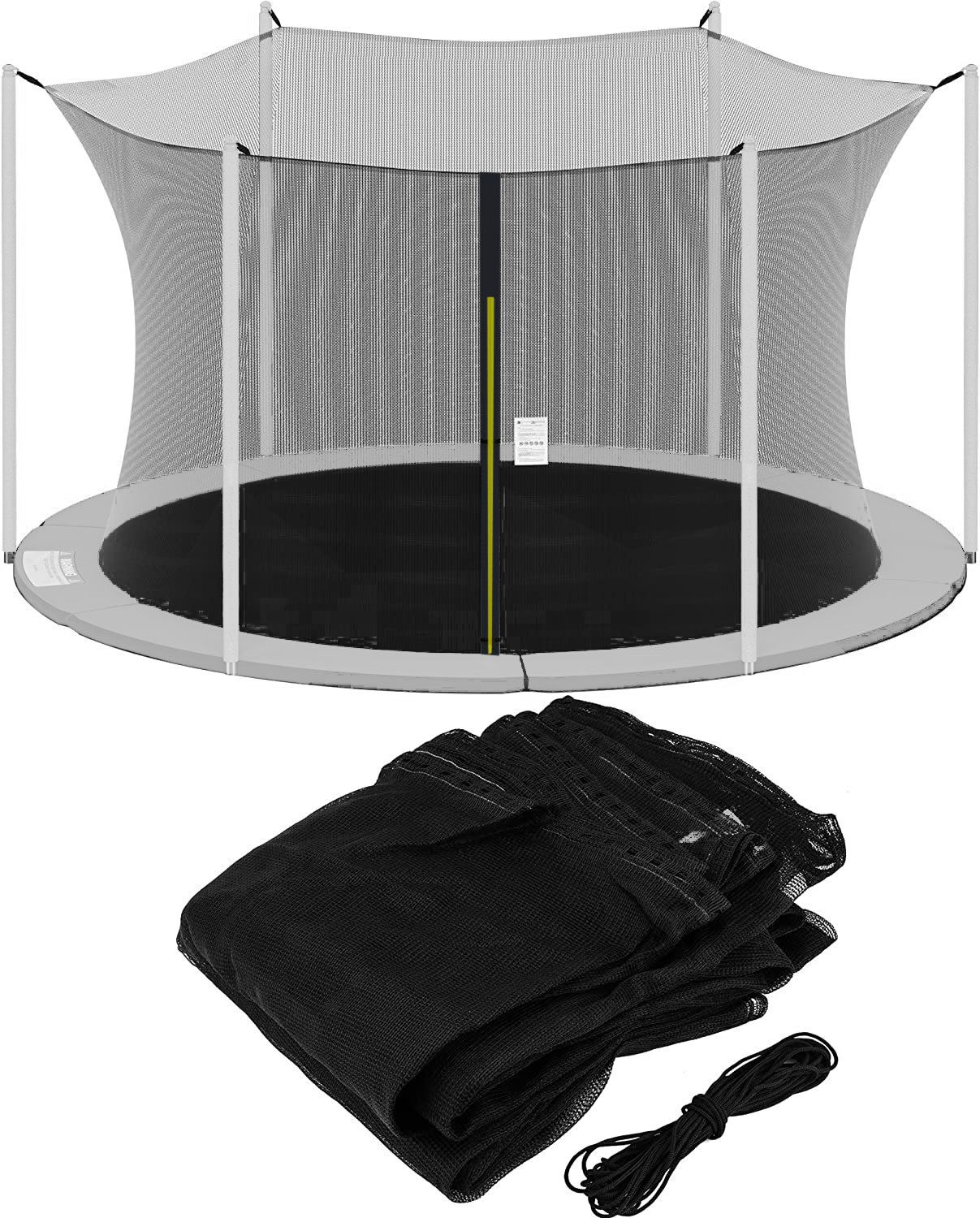 Ochranná síť k trampolínám - SEDCO INSIDE NET - 244 cm 3 nohy