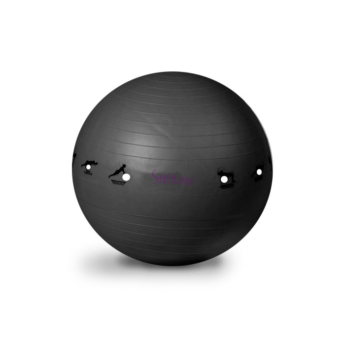 Gymnastický míč SHULAN YOGA BALL 65 cm Barva: Černá