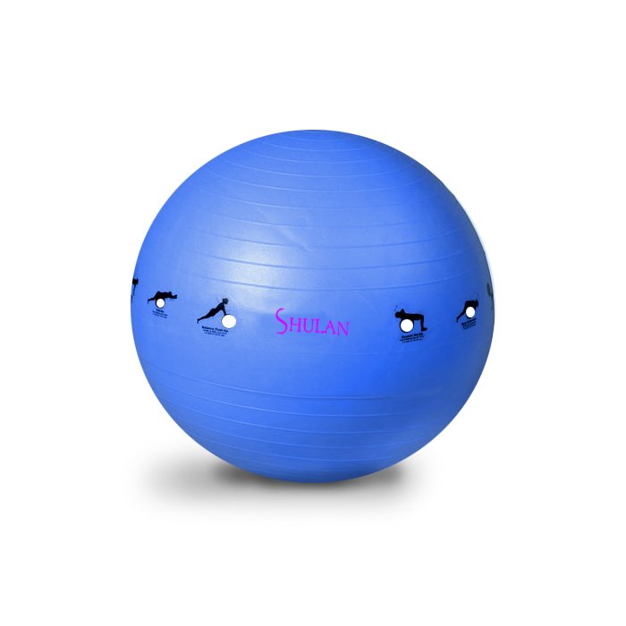 Gymnastický míč SHULAN YOGA BALL 65 cm Barva: Modrá