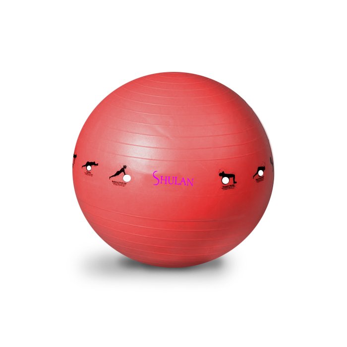 Gymnastický míč SHULAN YOGA BALL 65 cm Barva: Červená