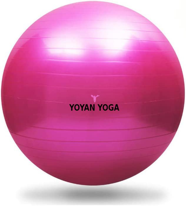 Gymnastický míč YOYAN Yoga Ball 75 cm Barva: Růžová