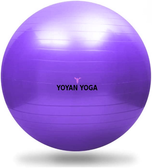 Gymnastický míč YOYAN Yoga Ball 75 cm Barva: Fialová