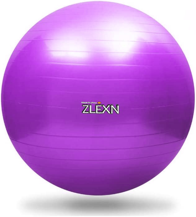 Gymnastický míč ZLEXN Yoga Ball 65 cm Barva: Fialová