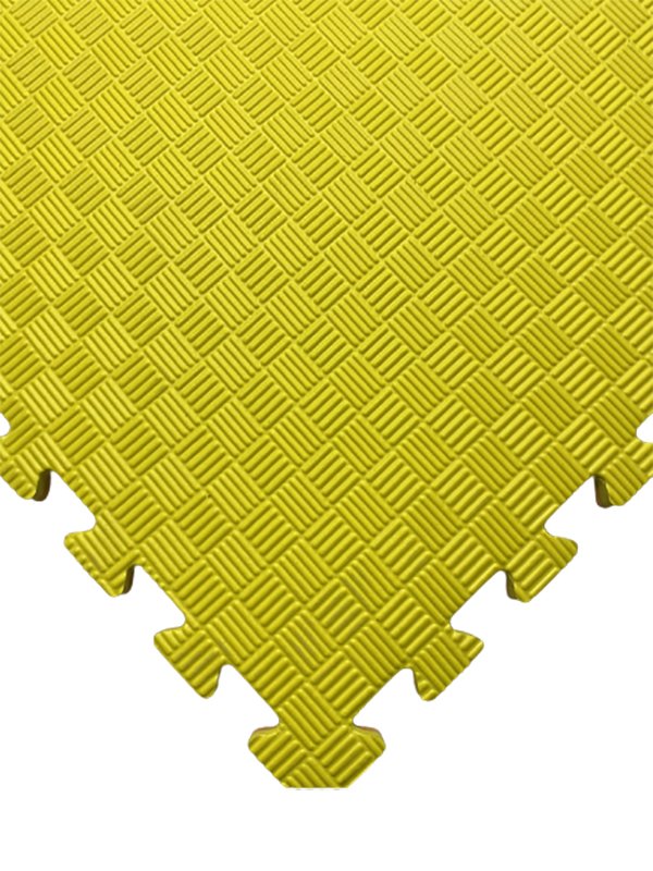 TATAMI PUZZLE podložka - Jednobarevná - 50x50x1,3 cm podložka fitness Barva: Žlutá