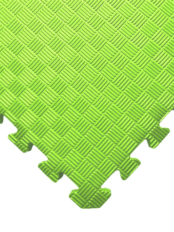 TATAMI PUZZLE podložka - Jednobarevná - 50x50x1,3 cm podložka fitness Barva: Zelená