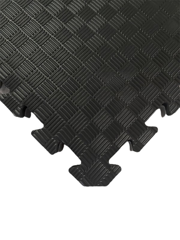 TATAMI PUZZLE podložka - Jednobarevná - 50x50x1,3 cm podložka fitness Barva: Černá