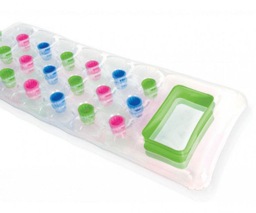 Lehátko nafukovací INTEX 59894 - transparent. Varianta: Čirá