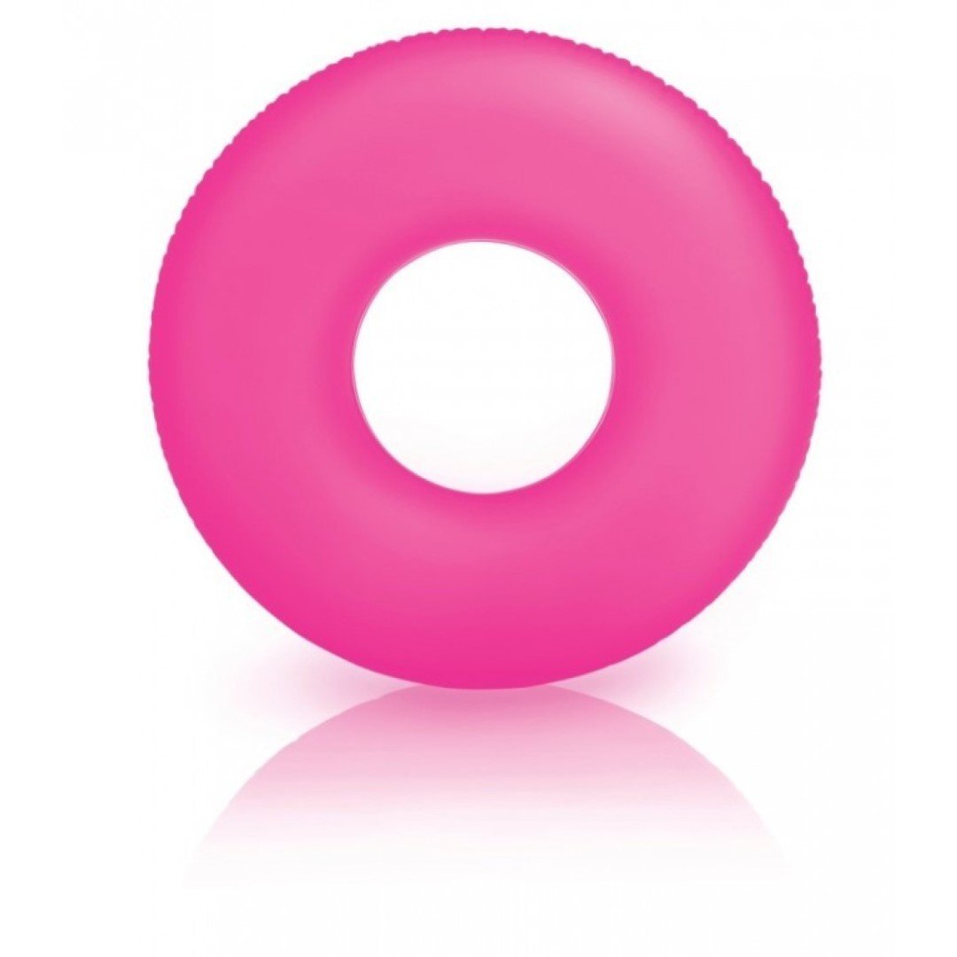 Kruh plavací INTEX NEON 91cm Barva: Růžová