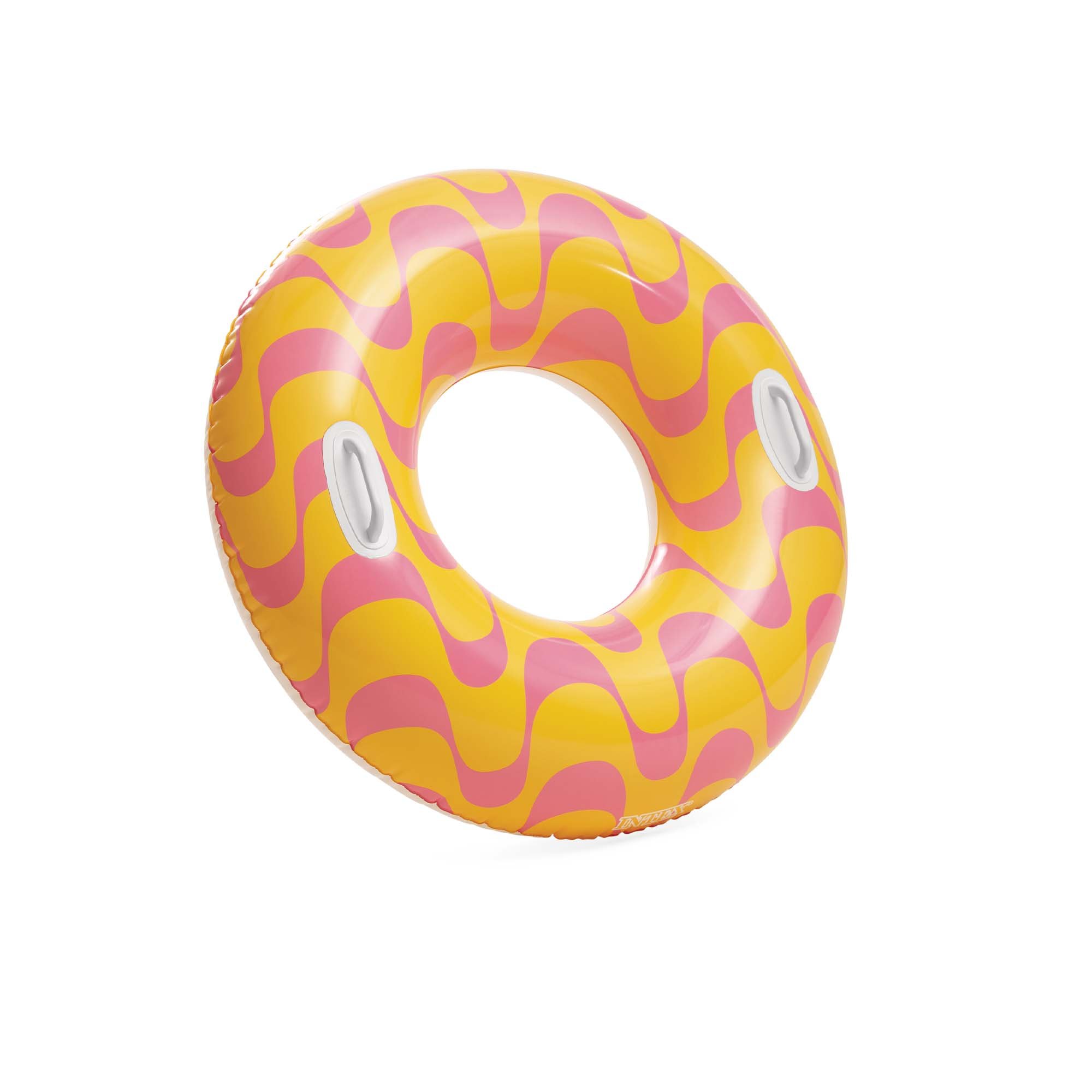 Kruh plavecký Intex 59256 nafukovací 91 cm Barva: Žlutá