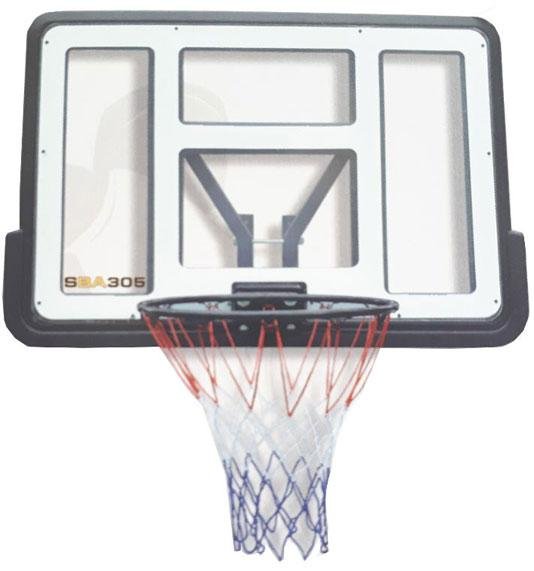 Panel na basket SPARTAN Transparent - 110 x 75 cm Varianta: 1