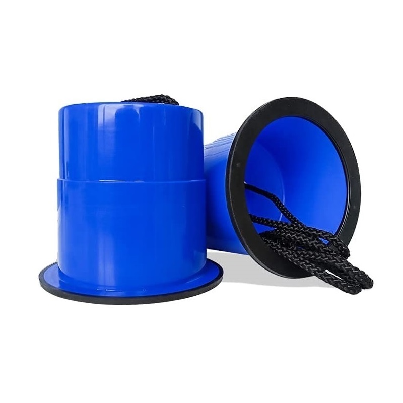 Dětské kbelíkové chůdy pro balanční hry Barva: Modrá