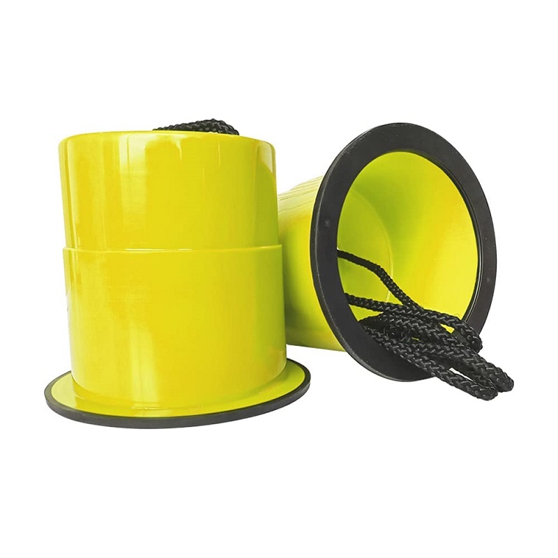Dětské kbelíkové chůdy pro balanční hry Barva: Žlutá