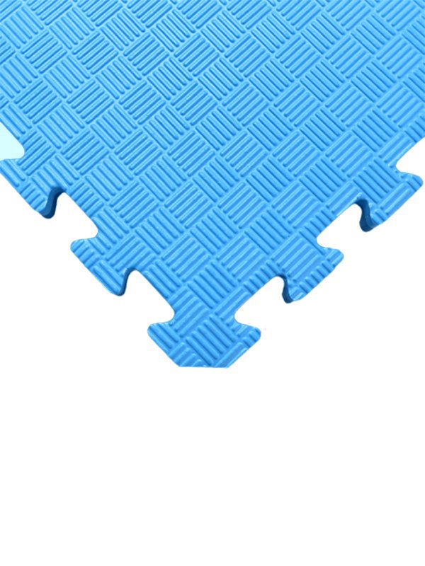 TATAMI PUZZLE podložka - Jednobarevná - 100x100x1,3 cm - podložka fitness Barva: Modrá