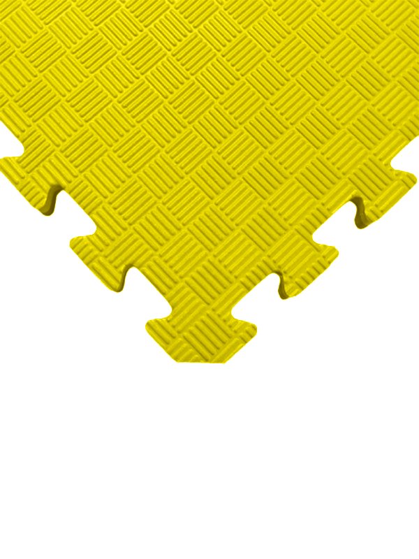 TATAMI PUZZLE podložka - Jednobarevná - 100x100x1,3 cm - podložka fitness Barva: Žlutá