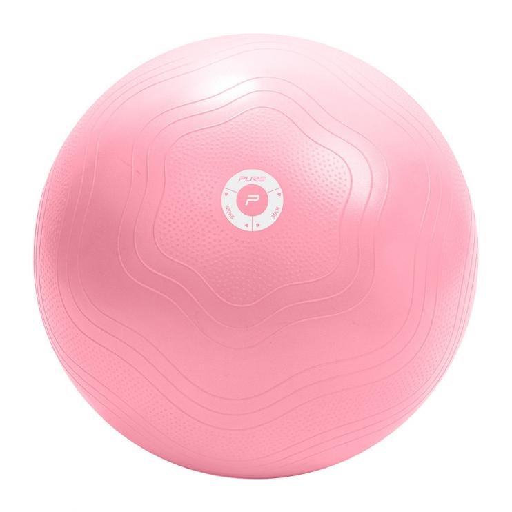 Gymnastický míč Pure2Improve YOGA BALL 65 cm Barva: Růžová