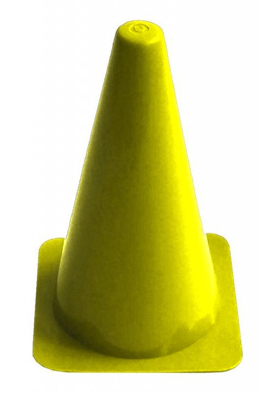 Kužely kopaná 37cm Barva: Žlutá