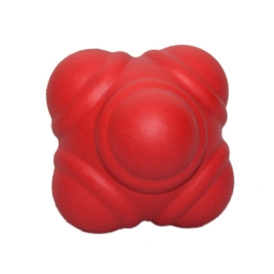 Neposlušný míček react ball 7 cm Barva: Červená